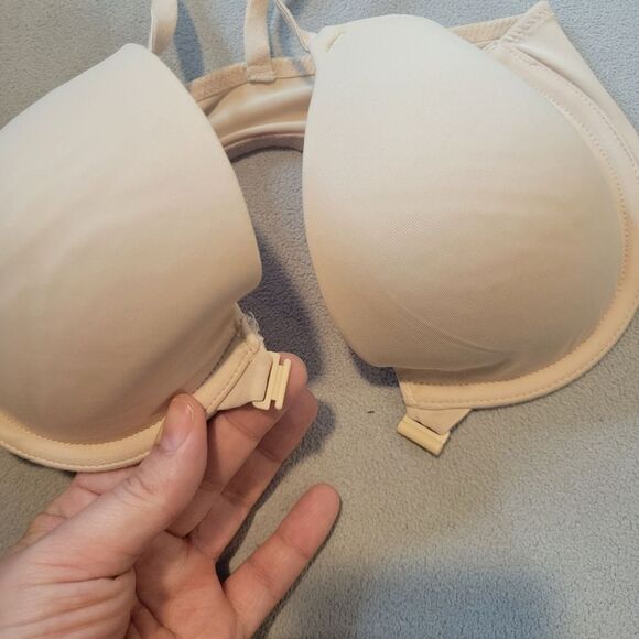 Victoria’s Secret PINK Nude Bra Size 32D - Picture 3 of 5